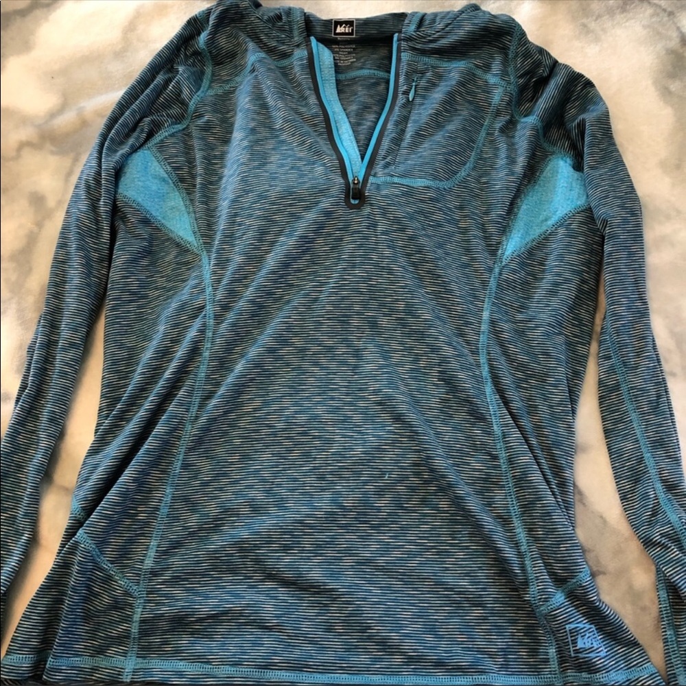 REI Lightweight Hoodie with Hood Opening